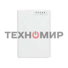 Маршрутизатор MikroTik RB750P-PBr2 PowerBox with 650MHz CPU, 64MB RAM, 5xLAN (four with PoE out), RouterOS L4, outdoor case, PSU, PoE, mounting set