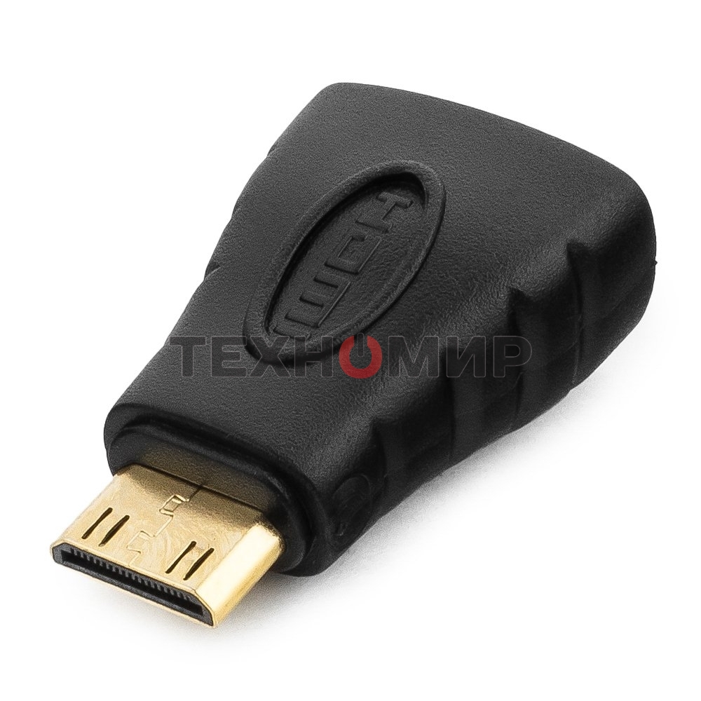 Переходник Gembird Переходник HDMI-miniHDMI 19F/19M, золотые разъемы, пакет