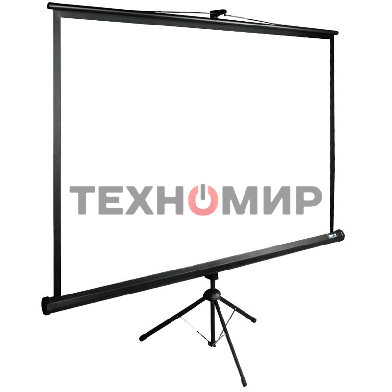 Экран Cactus 180x180 см TriExpert CS-PSTE-180x180-BK 1:1 напольный рулонный