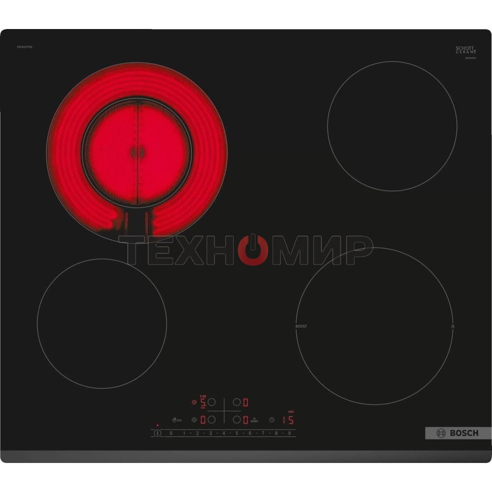 Электрическая варочная панель Bosch PKF631FP3E