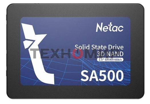 Накопитель SSD Netac SA500, 128Gb, SATA III, 2.5