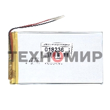 Аккумулятор Li-Pol (батарея) 3x70x120 мм 2pin 3.7V/4000mAh