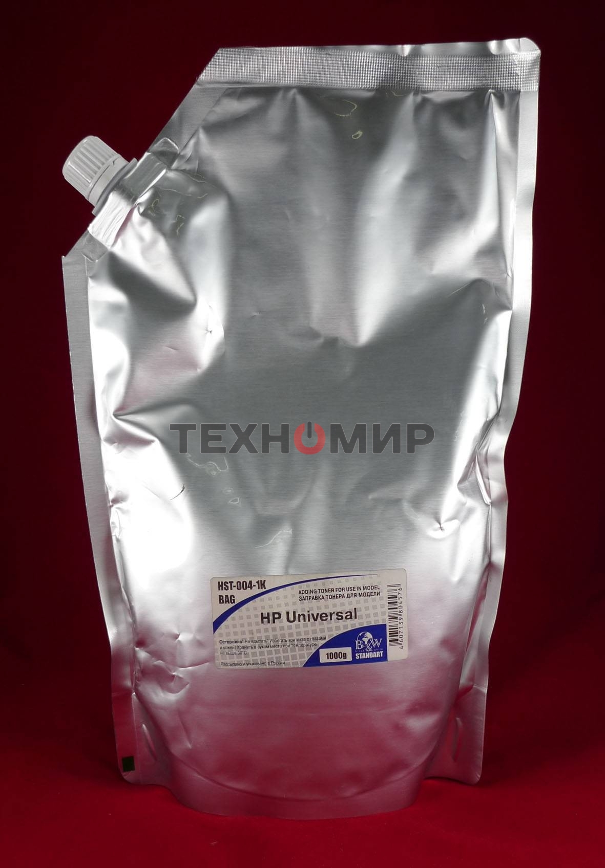 Тонер HP LJ 1010/1015/1200/1300/2100/4000/4100/5000 (пакет 1кг) Black&White Standart