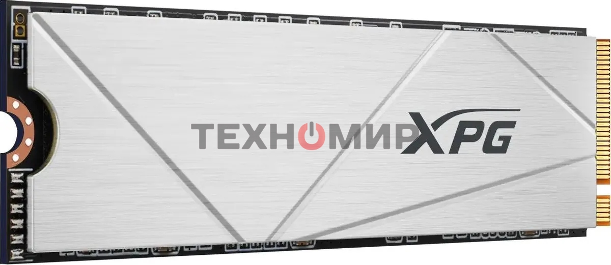 Накопитель SSD ADATA XPG GAMMIX S60, 1Tb, PCIe 4.0 x4, M.2 2280, NVMe, R/W 5000/3200, с радиатором