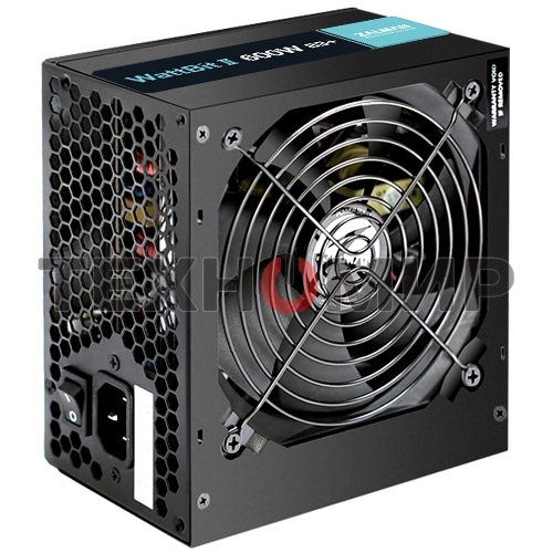 Блок питания Zalman Wattbit II Retail ZM600-XEII, 600Вт, 120мм, черный
