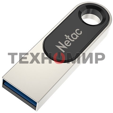 Флешка USB Netac U278 (NT03U278N-008G-20PN), 8Gb, USB 2.0, R/W 50/10, серебристый/черный
