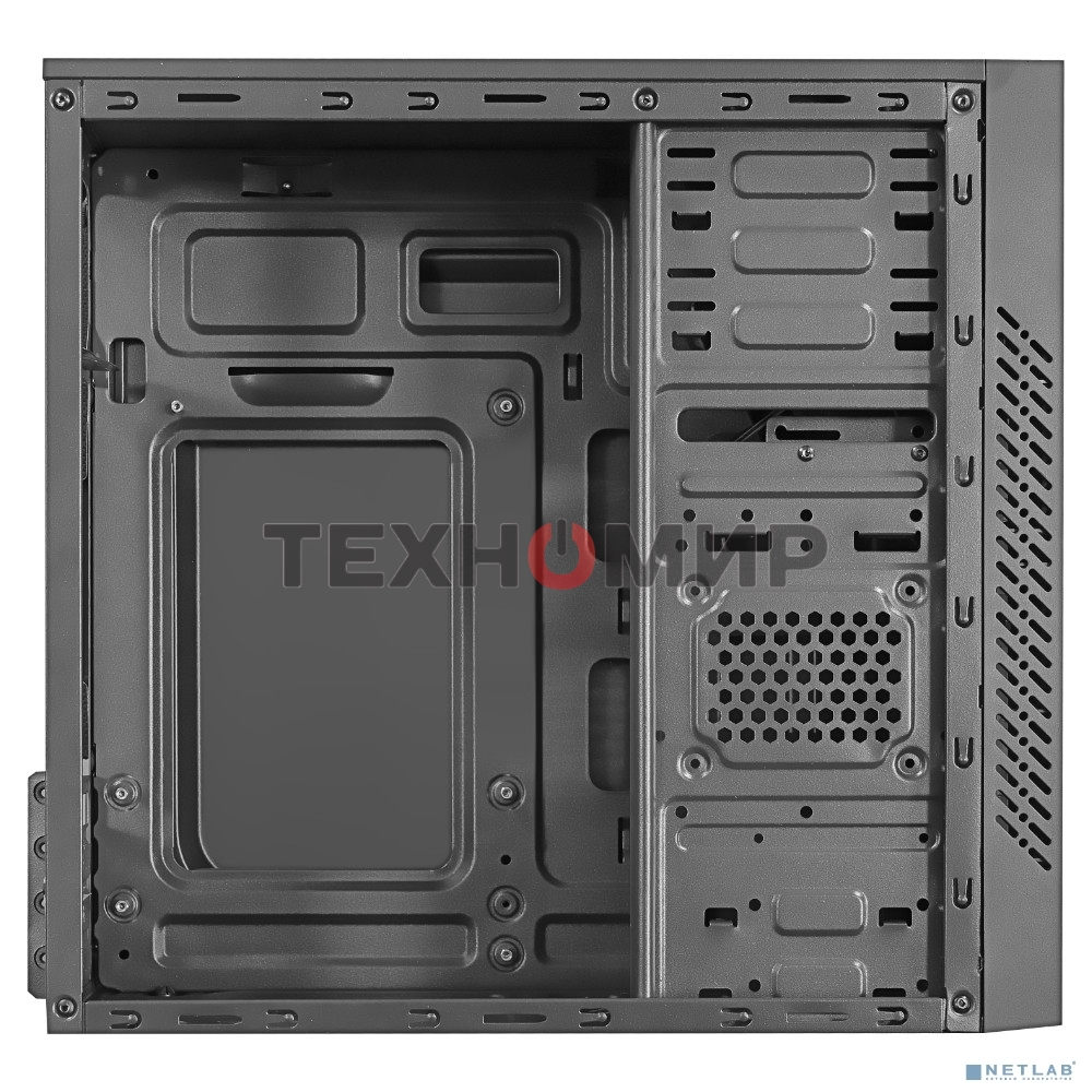 Компьютерный корпус Ginzzu D350 2хUSB 2.0,AU RGb w/o PSU