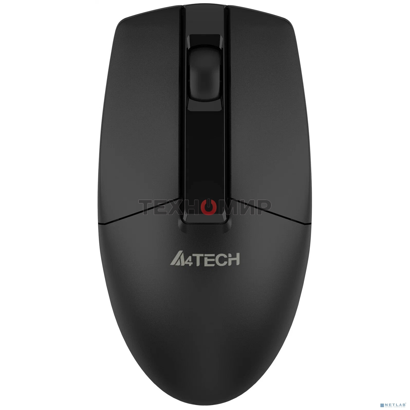 Мышь беспроводная A4Tech G3-330NS черный, 1200 dpi, радиоканал, USB, кнопки - 3