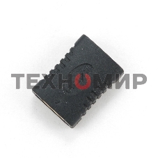 Переходник Gembird Переходник HDMI-HDMI 19F/19F, золотые разъемы, пакет