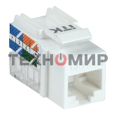 Модуль Keystone Jack кат. 5E UTP 110 IDC 90 град. CS1-1C5EU-11 ITK