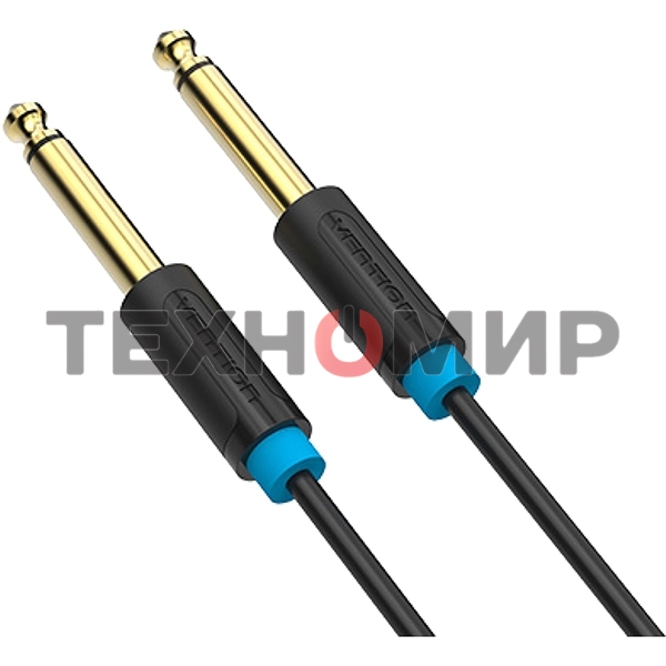 Кабель Vention аудио Jack 6,35 мм M/6.35 M - 1 м