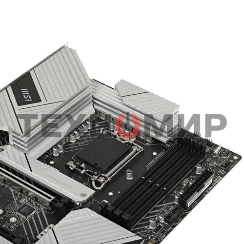 Материнская плата MSI PRO Z790-A MAX WIFI, LGA 1700, Intel Z790, 4xDDR5, 6xSATA, 4xM.2, 1xPCI-E 5.0 x16, 1xPCI-E 4.0 x16, 1xPCI-E 3.0 x16, 1xPCI-E x1, 1xHDMI, 1xDP, 1x2.5Gb LAN, 2xUSB-A 2.0, 2xUSB-A 3.2 Gen 1, 3xUSB-A 3.2 Gen 2, 1xUSB-C 3.2 Gen 2x2, 5x3.5