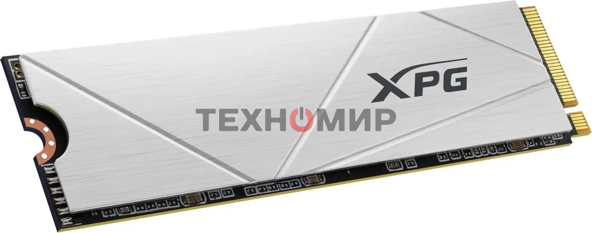 Накопитель SSD ADATA XPG GAMMIX S60, 1Tb, PCIe 4.0 x4, M.2 2280, NVMe, R/W 5000/3200, с радиатором