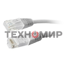 Патч-корд LANMASTER UTP TWT-45-45-1.5/6-GY вилка RJ-45-вилка RJ-45 Cat.6 1.5м серый ПВХ (уп.:1шт)