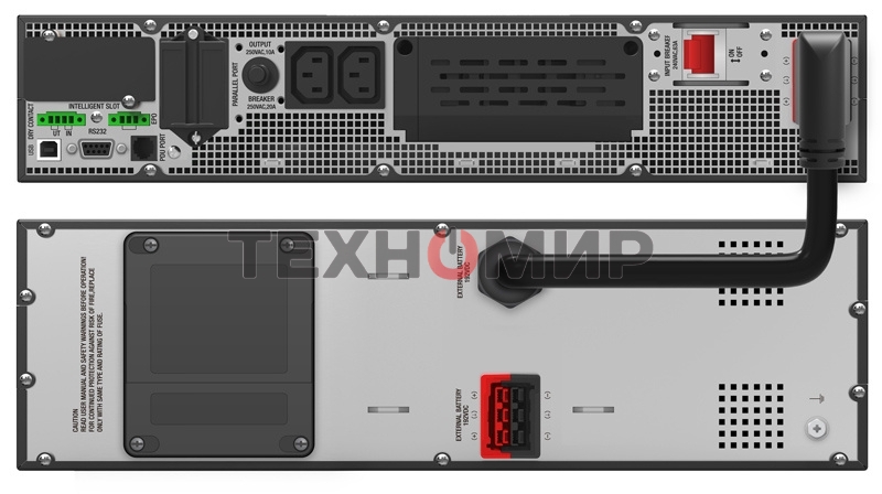 Источник бесперебойного питания Ippon Innova RT II 6000 6000Вт 6000ВА черный