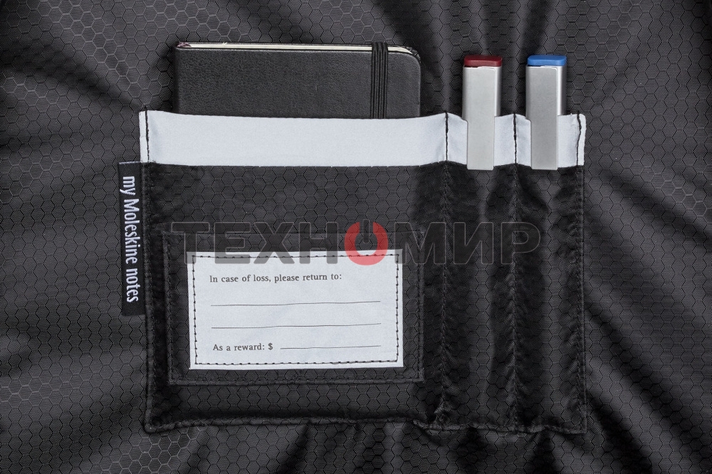 Рюкзак для ноутбука Moleskine METRO (ET82MTbKBK) 31x47x13см полиамид черный
