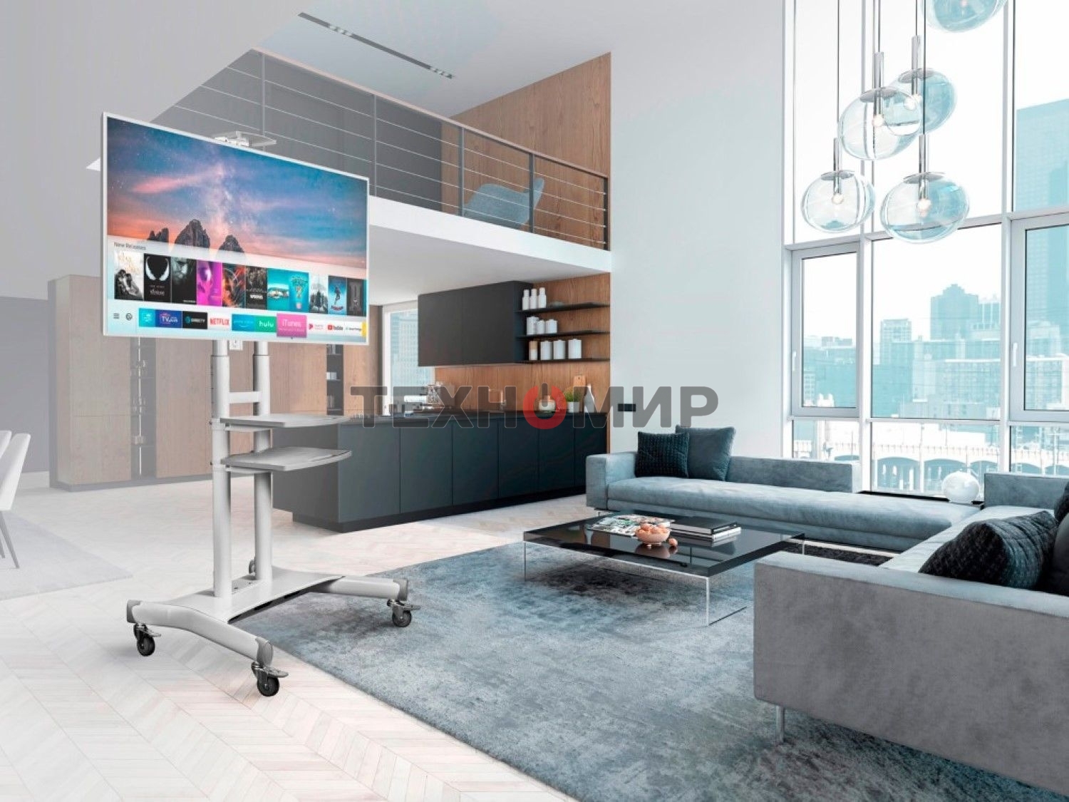 Стойка для телевизора с кронштейном ONKRON TS1881 50