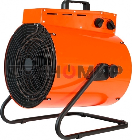 Тепловентилятор электрический Patriot PT-R 15, оранжевый/черный, 15 кВт, 150 м2, 380В, терморегулятор
