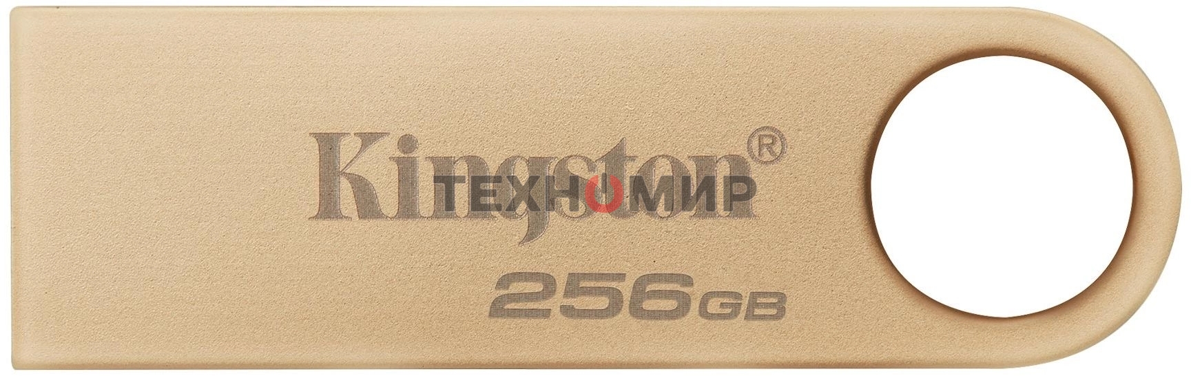 Флешка USB Kingston DataTraveler SE9 G3 (DTSE9G3/256Gb), 256Gb, USB 3.2 Gen 1, R/W 220/100, золотистый