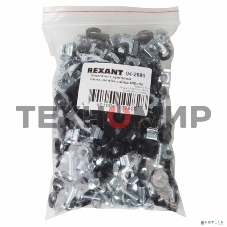 Комплект крепежа Rexant винт+шайба+гайка M6x16