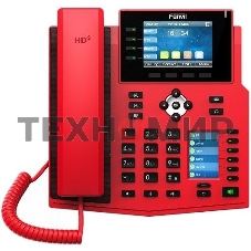 Телефон IP Fanvil X5U-R красный