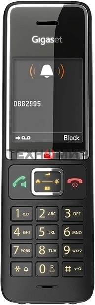 Телефон IP Gigaset Comfort 550A IP BASE Rus черный (S30852-H3037-R104)