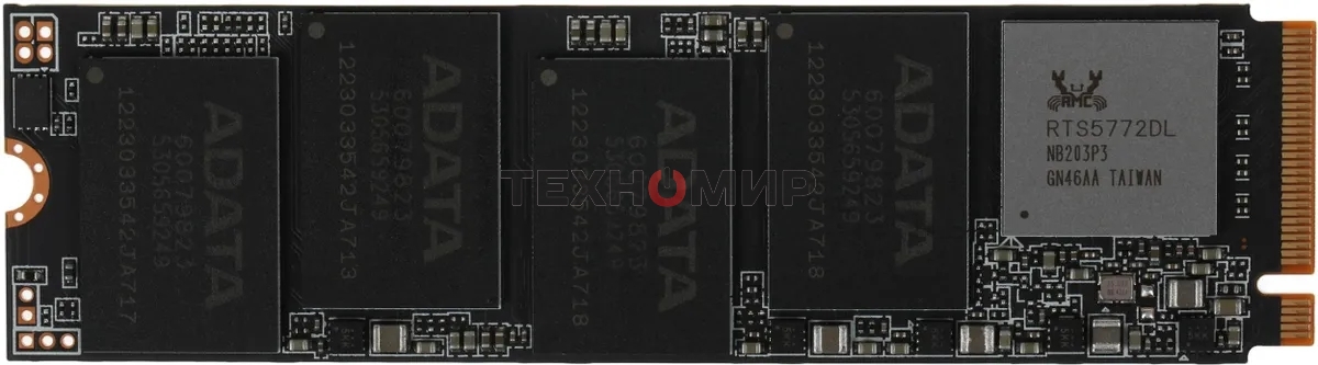 Накопитель SSD ADATA XPG GAMMIX S60, 1Tb, PCIe 4.0 x4, M.2 2280, NVMe, R/W 5000/3200, с радиатором