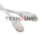 Патч-корд LANMASTER LSZH UTP кат.5e, 1.0 м, серый