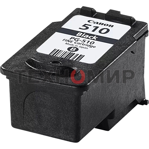 Картридж струйный PG-510Bk (2970B007) черный (220 стр.) для Canon PIXMA MP240, 260, 480, MX320, 330