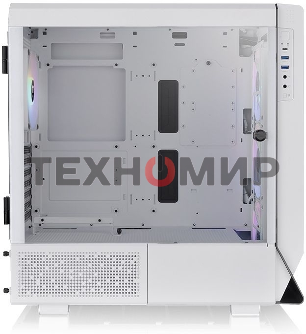 Компьютерный корпус Thermaltake Ceres 500 TG ARGb белый без БП ATX 4x140мм 2xUSB3.0 1xUSB3.1 audio bott PSU