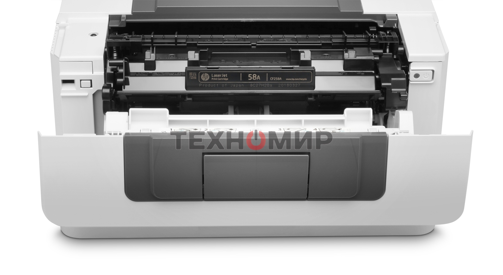 Принтер лазерный HP LaserJet Enterprise M406dn (3PZ15A), A4, ч/б, печ. до 40 стр/мин., 1200 x 1200 dpi, USB, RJ-45, Air Print, Mopria