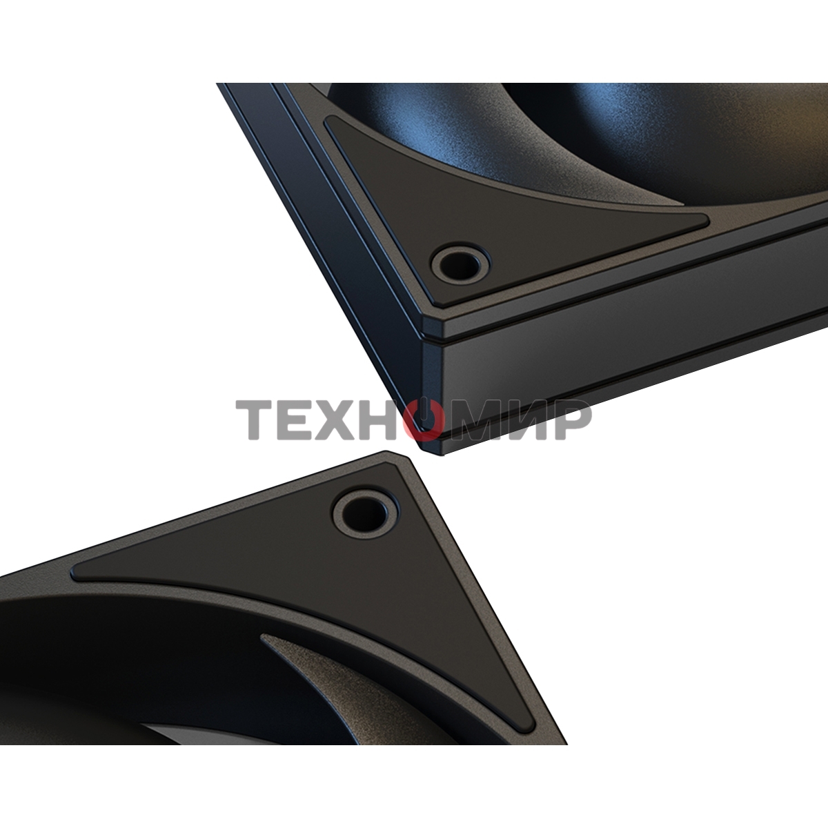 Вентилятор для корпуса ID-Cooling AS-120-K черный, 120 мм, 2000 об/мин, 27.2 дБ, 4 pin