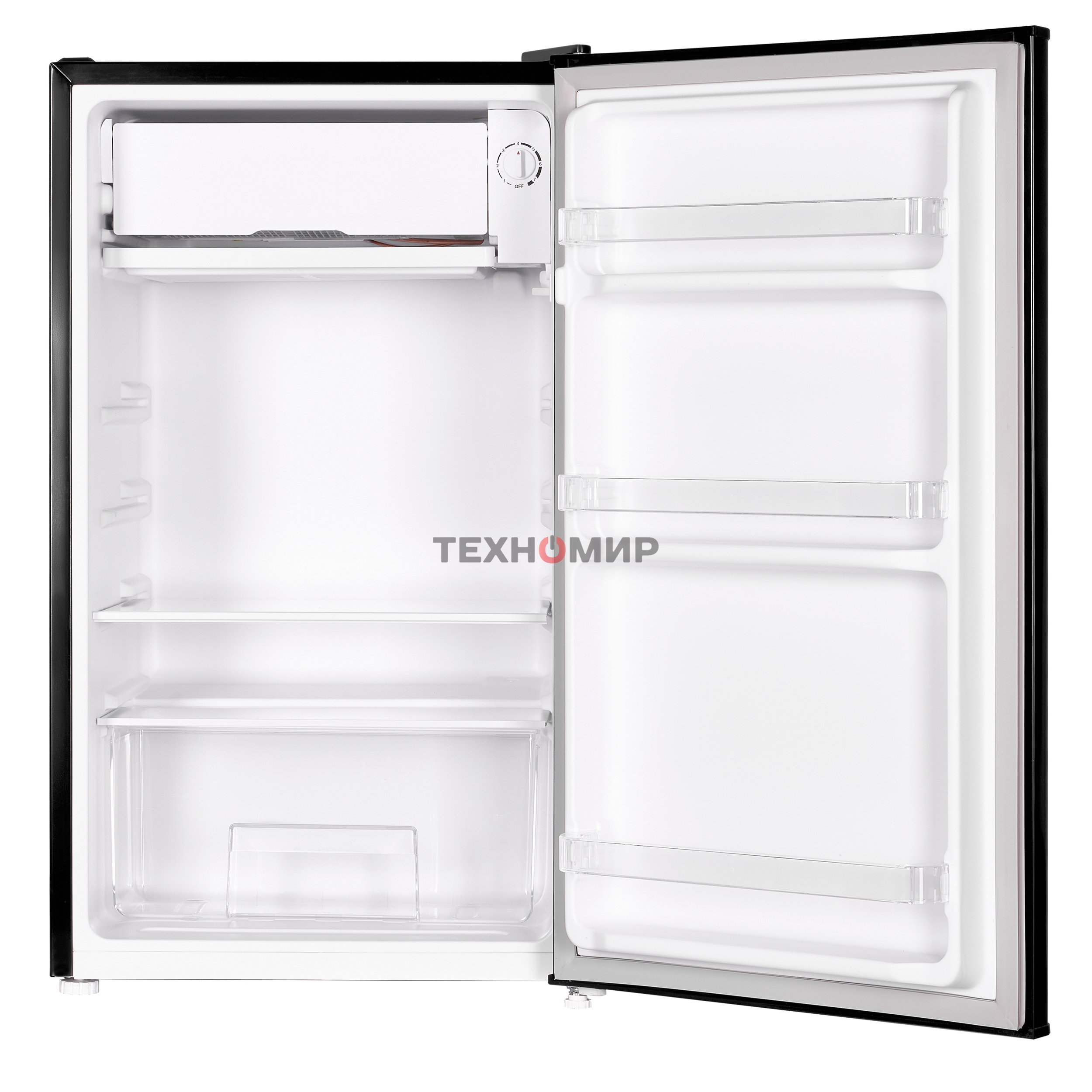 Холодильник Maunfeld MFF83RB черный однокамерный 85л