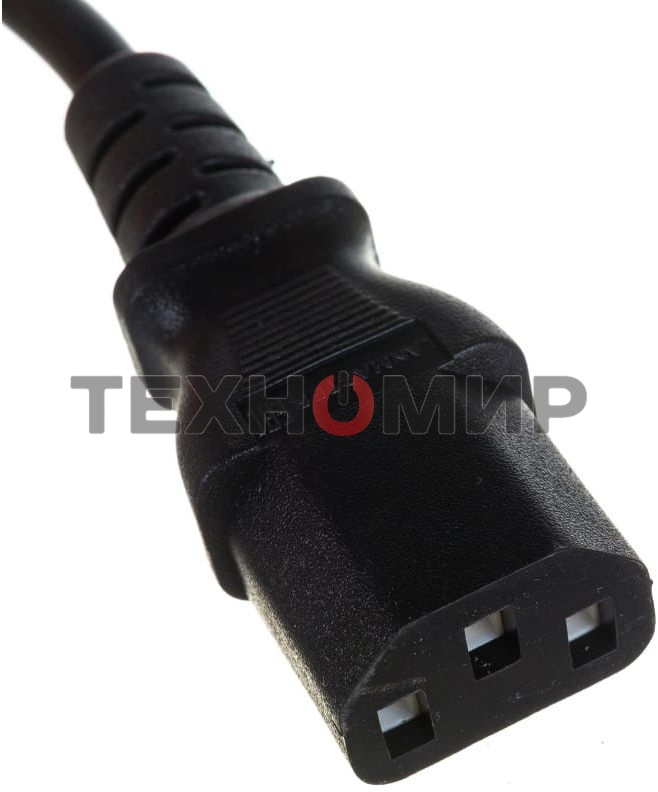Шнур питания Lanmaster С13-C20, 3х0.75, 220В, 10А, черный, 2 метра