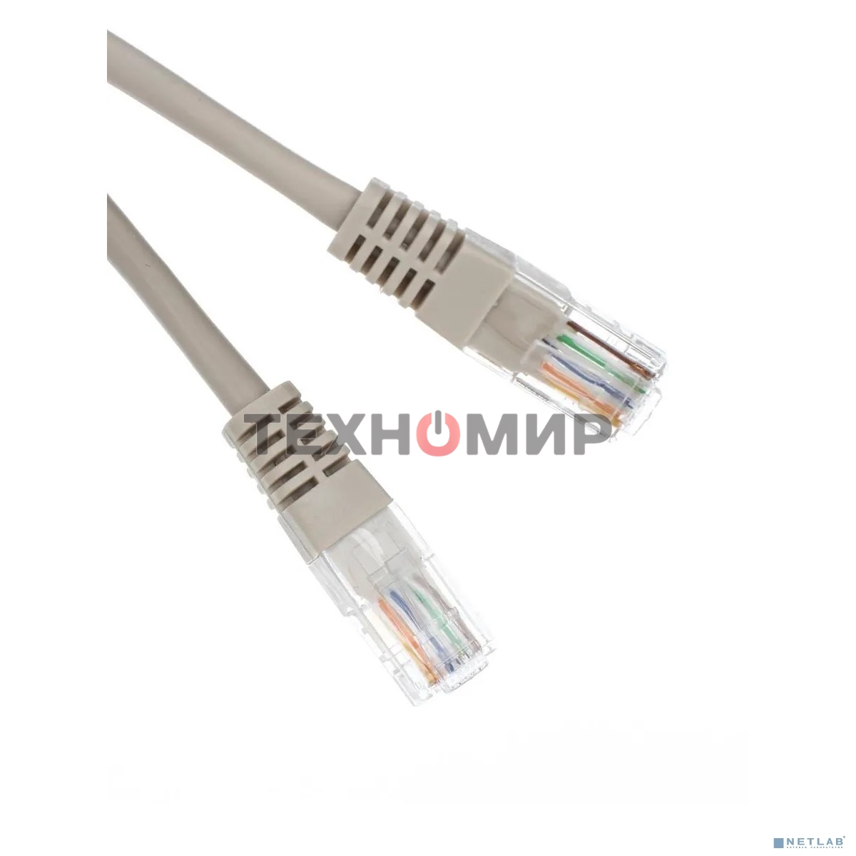 Патч-корд литой Aopen/Qust UTP cat.5е 30м серый