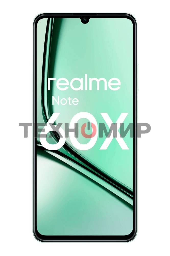 Смартфон Realme Note 60х, 3/64Gb, зеленый