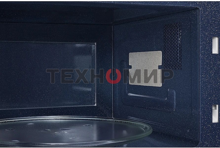 Микроволновая печь Samsung MS23T5018AK/BW черный, 23 л, 800 Вт, переключатели - сенсор