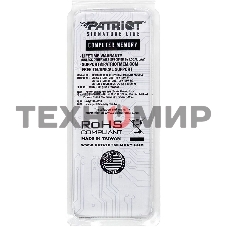 Оперативная память Patriot, DDR5, 8GB (1x8 GB), 4800 MHz, CL40, SO-DIMM