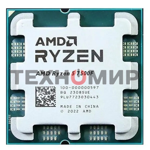 Процессор AMD Ryzen 5 7500F Soc-AM5 3.7GHz OEM