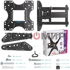 Кронштейн для LED/LCD телевизоров Kromax OPTIMA-414 черный