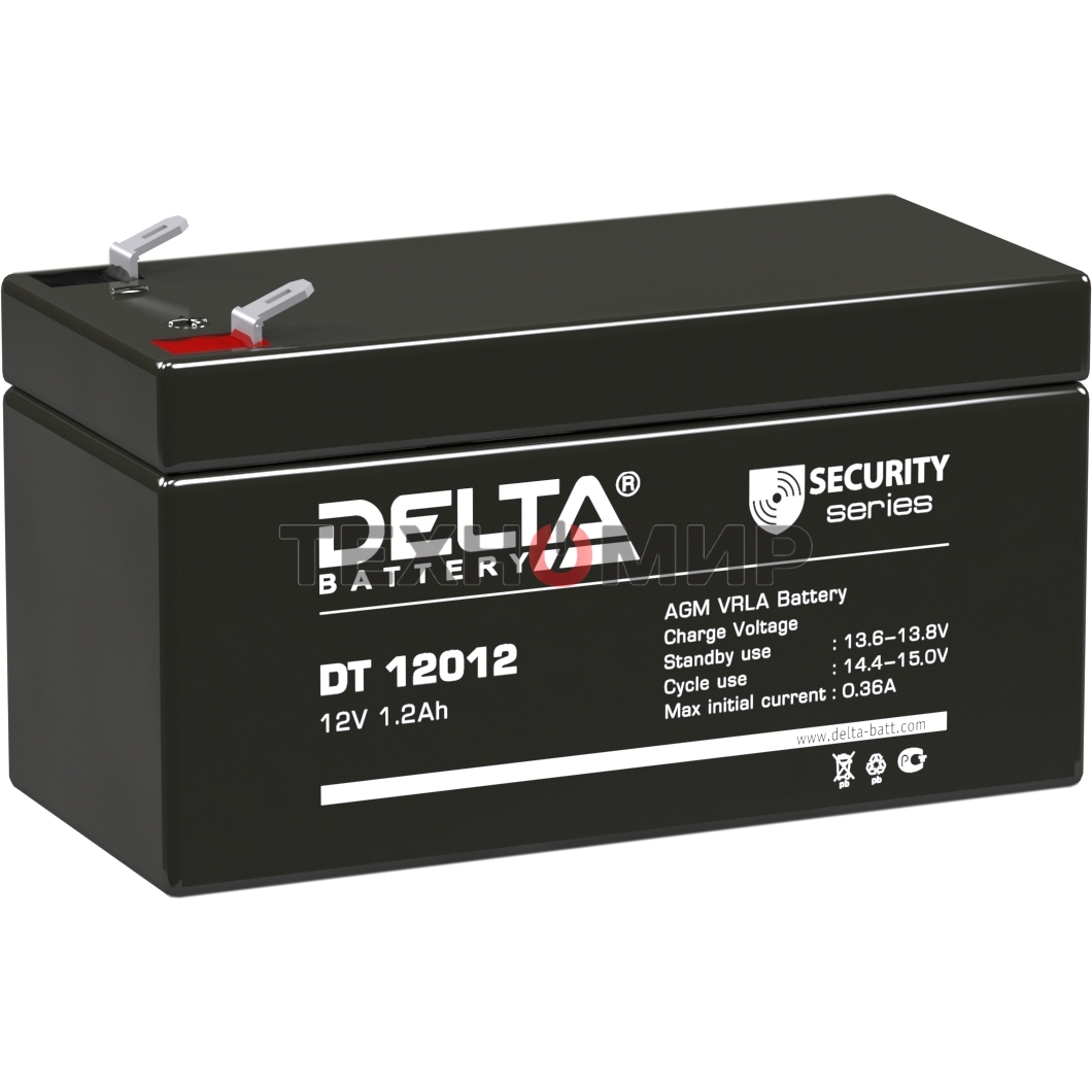 Батарея для ИБП Delta DT 12012 (12V, 1.2Ah)