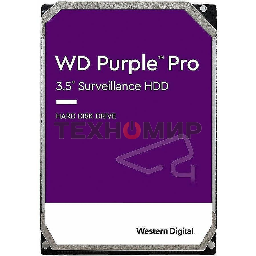 Жесткий диск Western Digital Purple Pro 14Tb (WD142PURP) Serial ATA III, 7200- rpm, 512Mb, 3.5