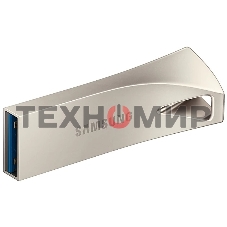 Флешка USB 64Gb USB Drive USB 3.1 Samsung BAR Plus (up to 300Mb/s) (MUF-64BE3/APC) серебристый