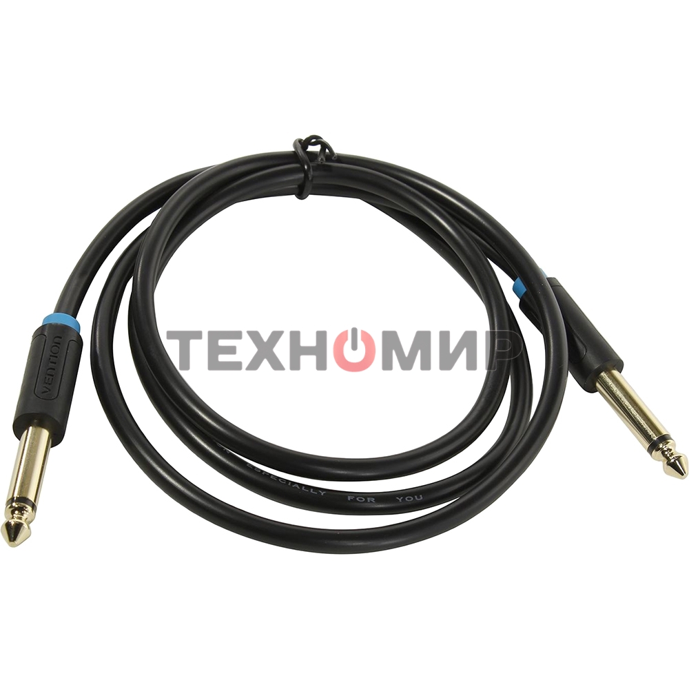 Кабель Vention аудио Jack 6,35 мм M/6.35 M - 1.5 м BAABG