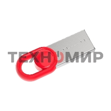 Флешка USB Netac UM2 (NT03UM2N-032G-32RE), 32Gb, USB 3.0, R/W 130/50, серебристый/красный