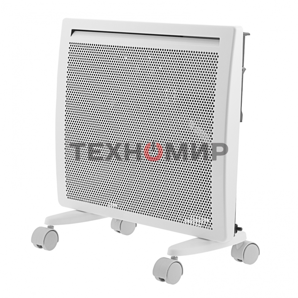 Конвектор электрический гибридный Denzel HybridX-1000 белый, 1000 Вт, 20 м2, термостат, дисплей