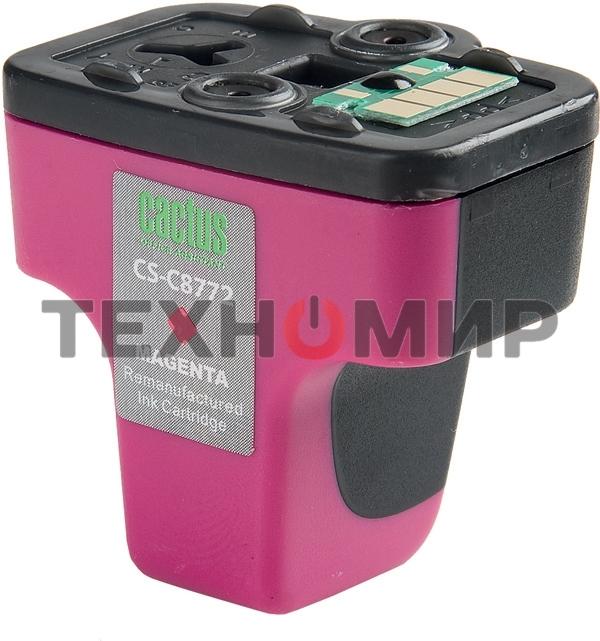 Картридж струйный Cactus CS-C8772 №177 пурпурный (11,4 мл) для HP PS 3213/3313/8253/C5183/C6183/C6283/C7183/C7283/C8183/D7163/D7263/D7363/D7463
