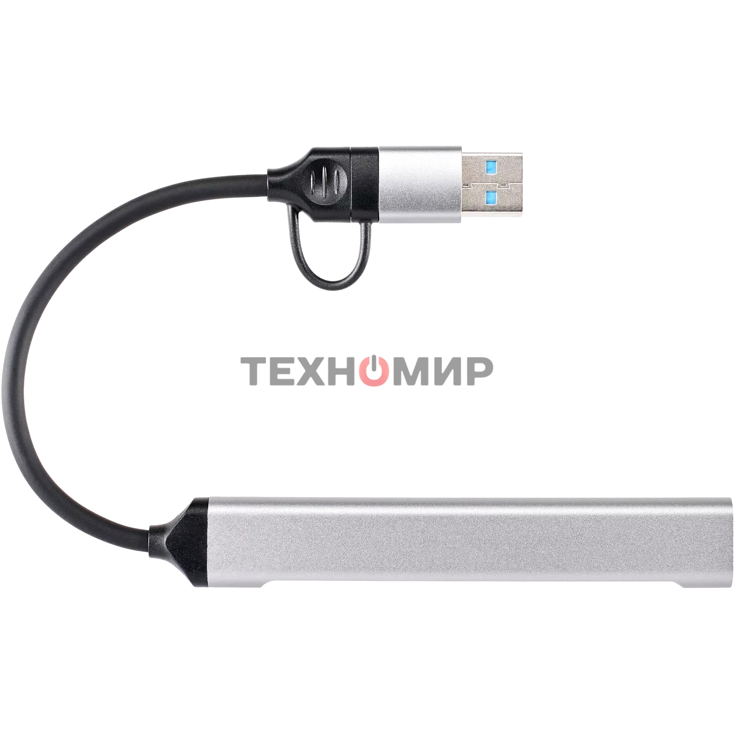 USB-концентратор TypeC+adapter-->USB3.0+2USB2,0+SD+TF, VCOM