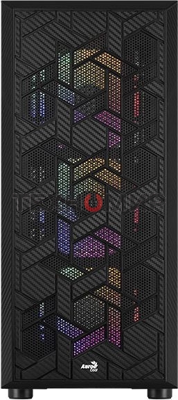 Компьютерный корпус Aerocool/Formula Hive-G-BK-v2 черный без БП ATX 4x120mm 1xUSB2.0 2xUSB3.0 audio bott PSU