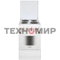 Плита электрическая Gefest ЭП Н Д 5140-01 0121 белый, конфорок 4 шт, духовка 55 л, 50 см x 85 см x 58.5 см